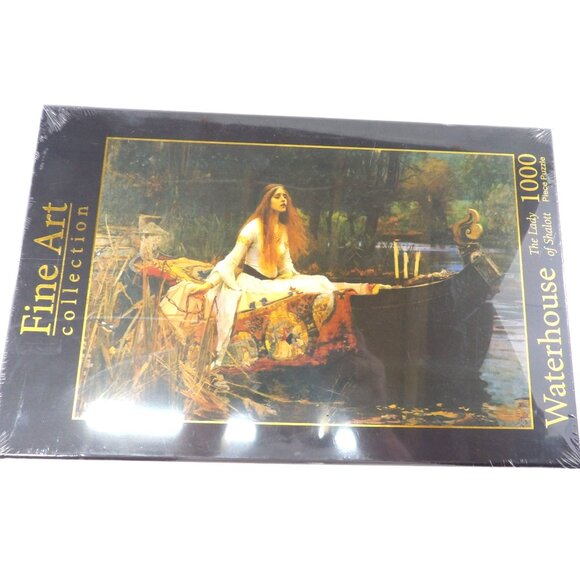 Fine Arts Collection Waterhouse Lady of the Shalott Puzzle New - Picture 2 of 3